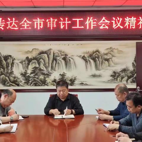 广平县审计局传达贯彻全市审计工作会议精神