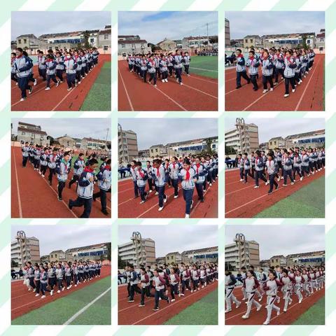 请党放心，强国有我——鹤溪中学举行两操暨跑操、韵律操比赛
