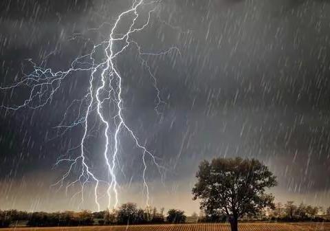 雷雨天防雷击，增强自我保护意识