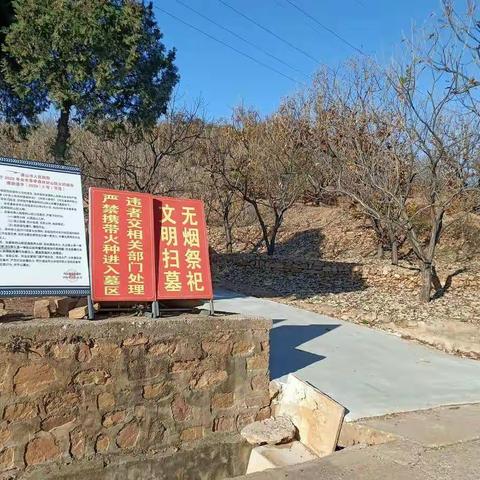 2020年长青陵园寒衣节祭扫工作顺利完成