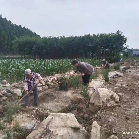 我为群众办实事:东腰关村维修自流灌溉渠，解决村民灌溉难问题