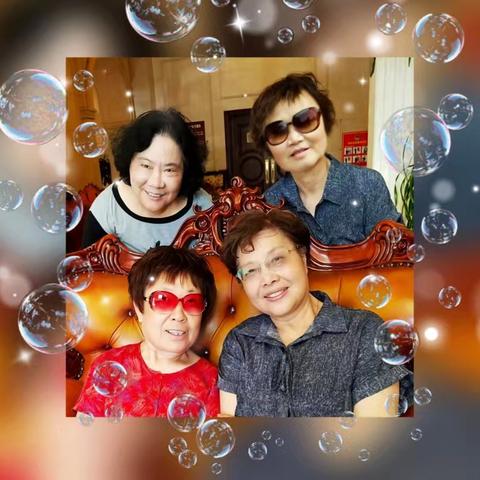 姐妹们相聚青浦维也纳