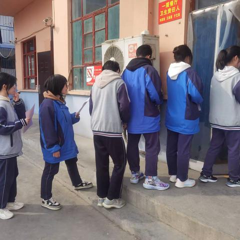 中考体检进行时——曲沃县兴华中学九年级中考体检