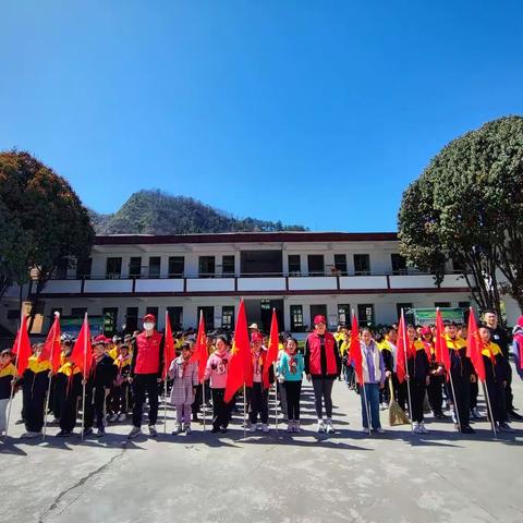 学习雷锋好榜样—石门镇中心学校少先队志愿者学雷锋活动纪实