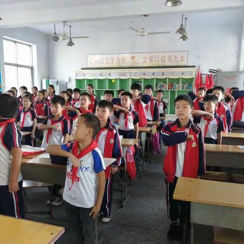 唯有努力，不负光阴——殷都区铜冶镇铜冶小学读书活动——晨读掠影