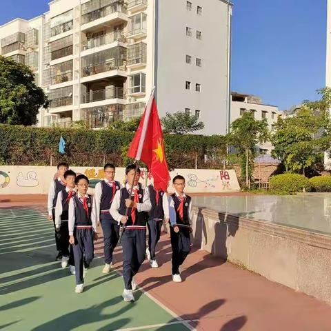 喜迎党的二十大，争做新时代好队员一一玉州区第三实验小学新队员入队仪式