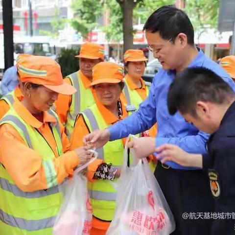 当好城市管家 助力全运盛会|“五一”不放松 航天城管这样做