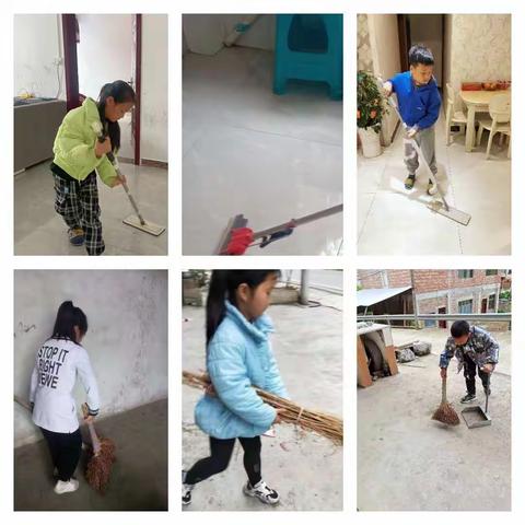 五一假期    记2022二年级孩子们劳动节