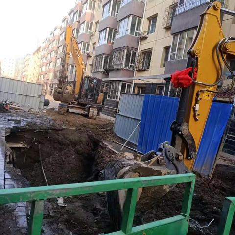 石羊桥南路金都小区永泰水务抢修施工，已完成，