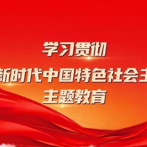 感悟思想伟力 凝聚奋进力量全力推动主题教育走深做实