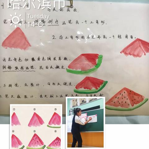 童诗雅画社团之好吃的西瓜🍉