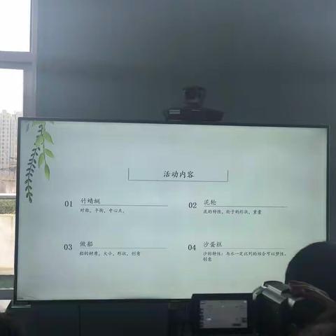 中班科学区开展与推进