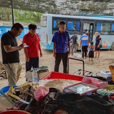 江边乡开展清明节前烟花爆竹安全检查行动