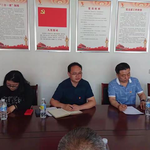 高新区管委会发展保障部领导到遥墙街道柴家管区开展村“两委”班子“后评估”工作