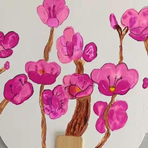 五年级106班团扇制作，迟到的母亲节礼物🎁