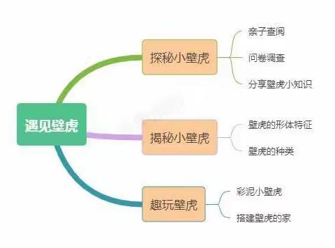 岑巩县第二幼儿园大三班班本课程《遇见·壁虎》