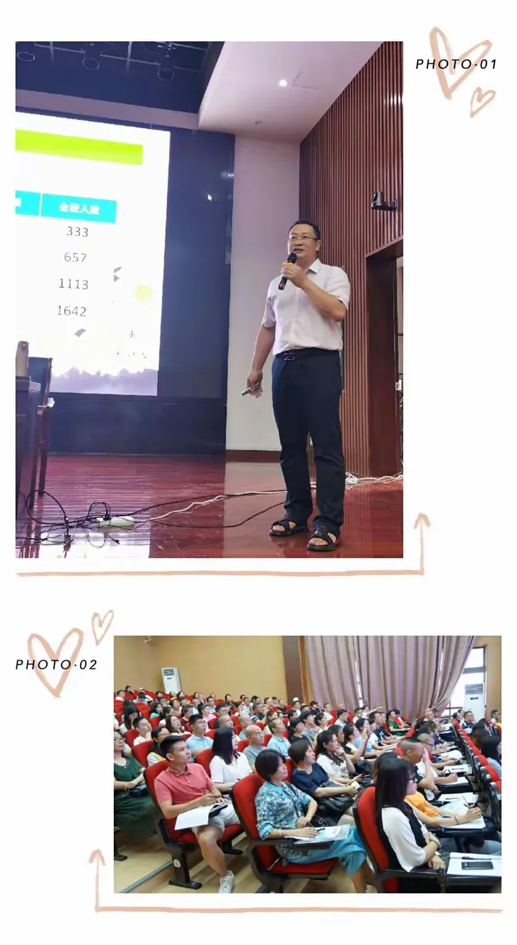 朱志敏校长就惠风书院的基本情况和办学理念作了简单汇报