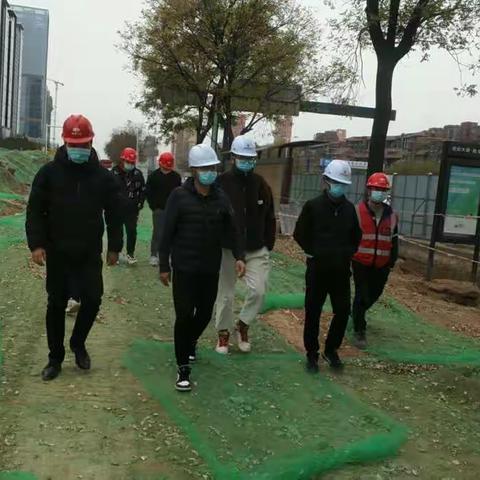 园办开发建设部开展建筑施工领域质量安全及防疫大检查