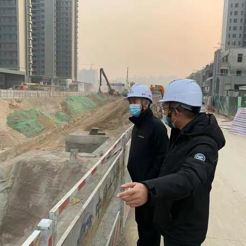 园办开发建设部对园区道路建设情况开展质量安全检查