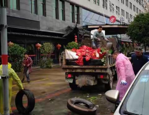 【开发区创文】秋雨中，开发区继续出击整治园区环境