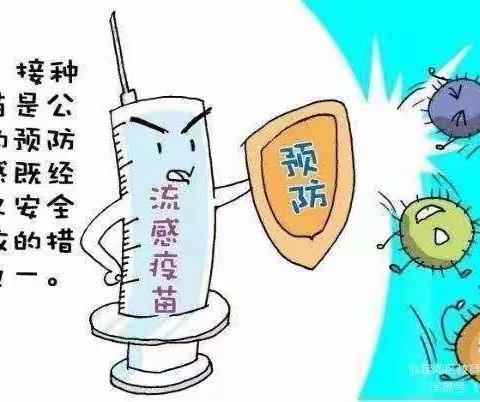 为了有效预防冬春新冠疫情和流感叠加流行风险，东关小学倡议各位学生及时接种流感疫苗！