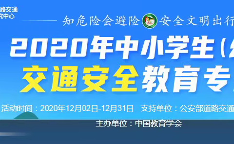 安全护航 共促成长——交通安全之“安全过马路”实践活动