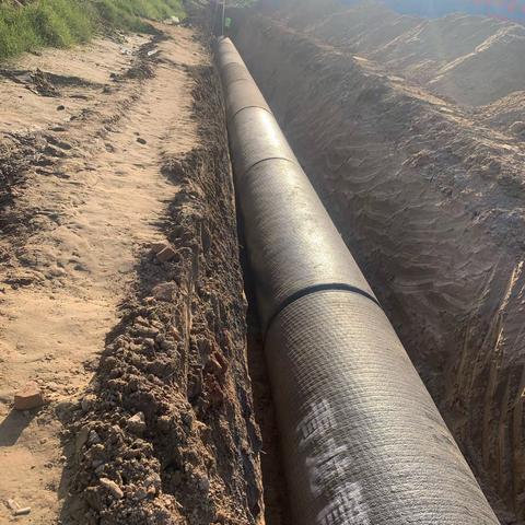 S312原水管道施工记实