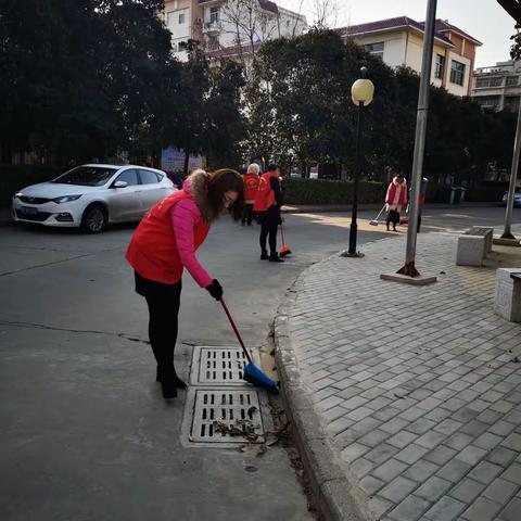 辞旧迎新共洁城，忙把旧竹换新符——市外高1月23日洁城行动