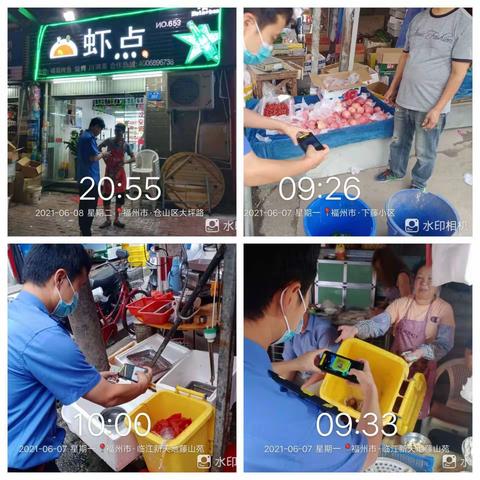 下渡街道开展垃圾分类执法工作