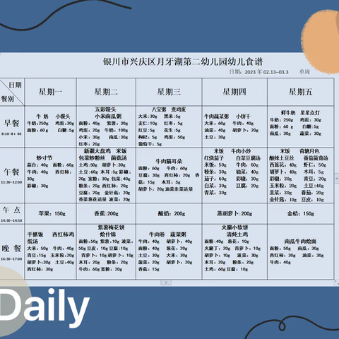 「月二食育」美好“食”光