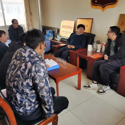 虎关乡督查各村基层党建等重点工作落实情况