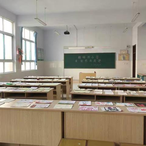 展优秀作业，享寒假精彩----杨姑桥小学开展寒假优秀作业作品展