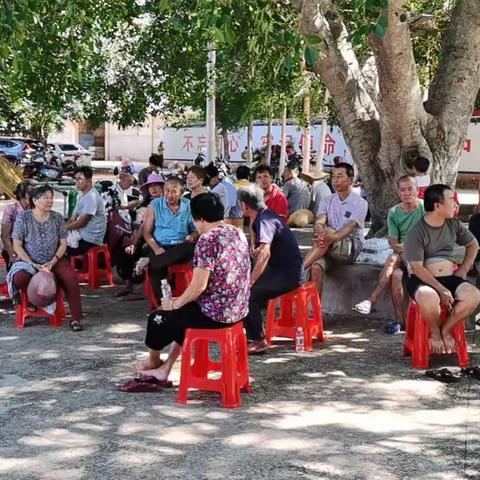 共同抗击疫情—大林村组织和宣传发动村民接种新冠疫苗