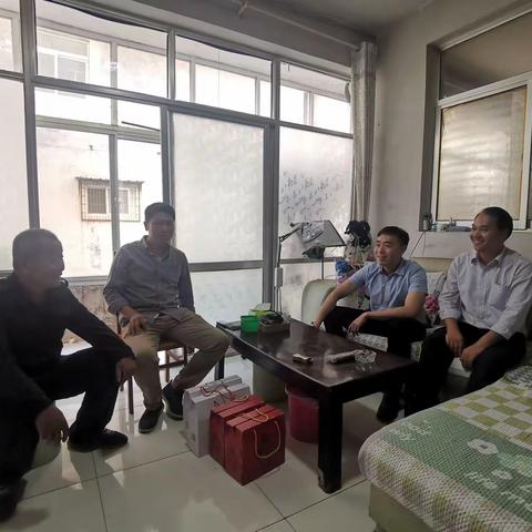 吴家堡街道退役军人服务站开展常态化联系走访慰问工作