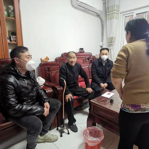 拥军优属送温暖 走访慰问迎新春