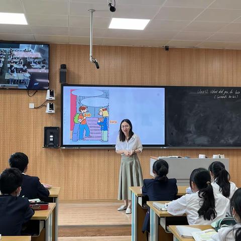 相约线上 助力教学——锦绣学校与旧馆中学教共体活动之英语专场（二）