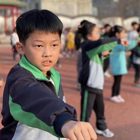 蠡县第三实验小学一年级组——助力双减，武术进校园