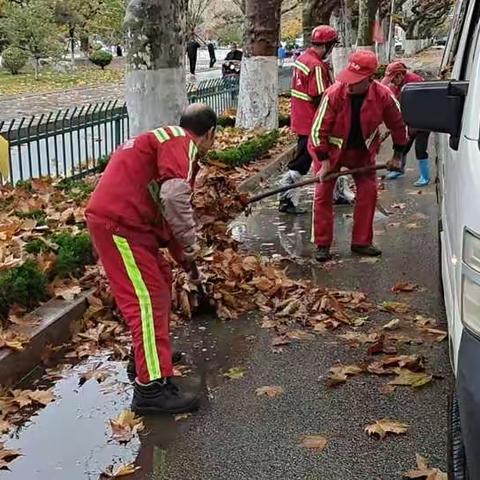 莱阳小红帽环卫工人