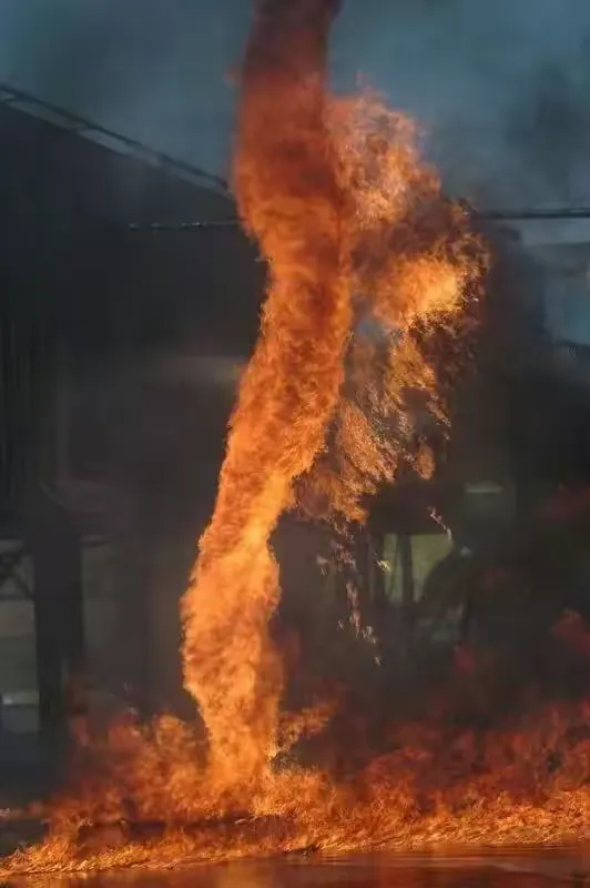 遇见火立刻变成火龙卷风