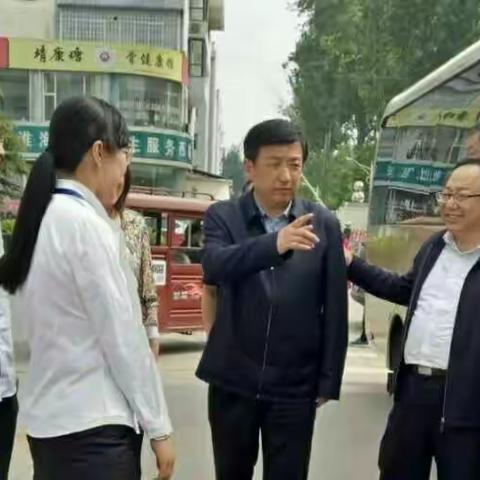 左云县委书记苏智带队观摩考察延南街道淮海社区党建和三社联动工作