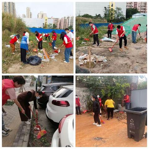 开展爱国卫生运动，助力提升巩卫成果——美兰区开展“四爱”环境卫生大扫除义务劳动