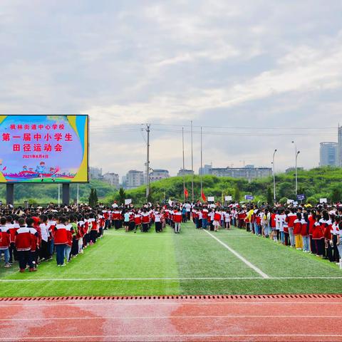 追梦新时代，体育铸辉煌--2021年枫林街道中小学生田径运动会