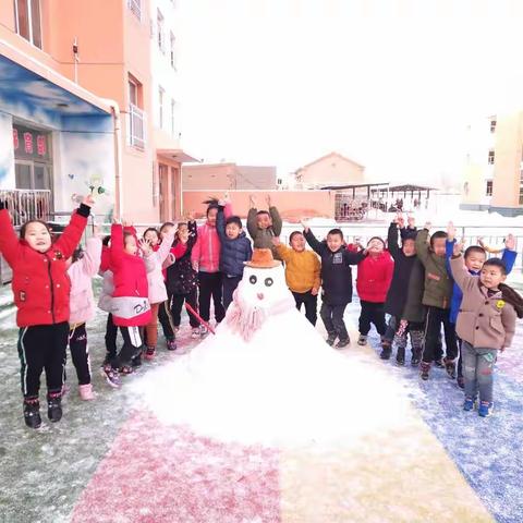 【班级动态】冬之精灵——雪☃️——(西城)启慧幼儿园香蕉四班活动剪影