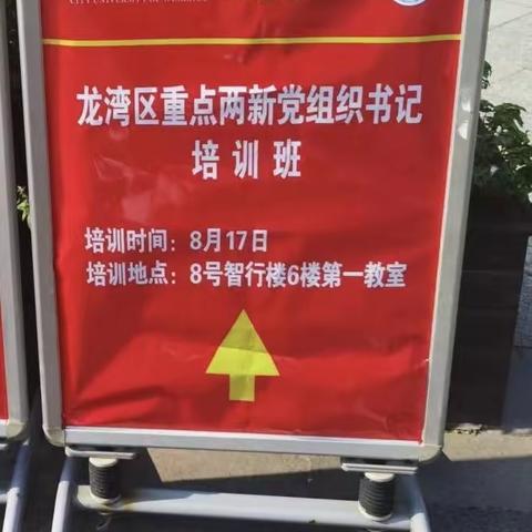 温州城市大学举办《龙湾区重点两新党组织书记》培训