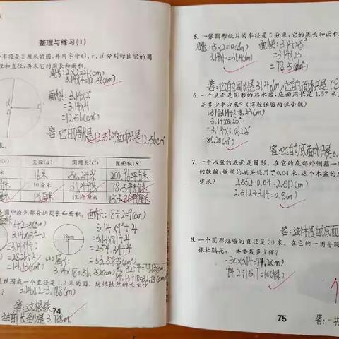 展优秀作业，秀学生风采——五一班优秀数学作业展示