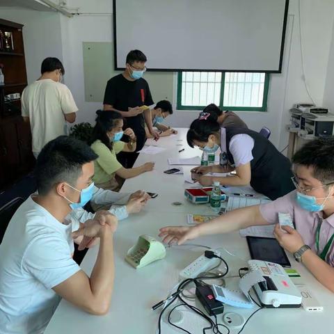 天河北农行上门拜访广东精点数据科技股份有限公司