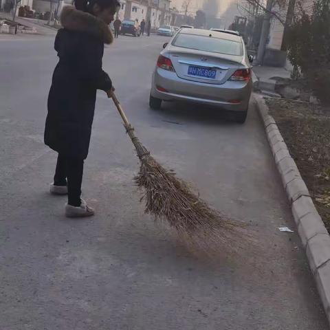 节前义务劳动  喜迎元旦新年