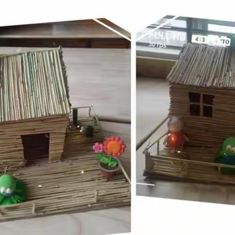 谷金楼镇中心幼儿园小班—有趣的麦秸