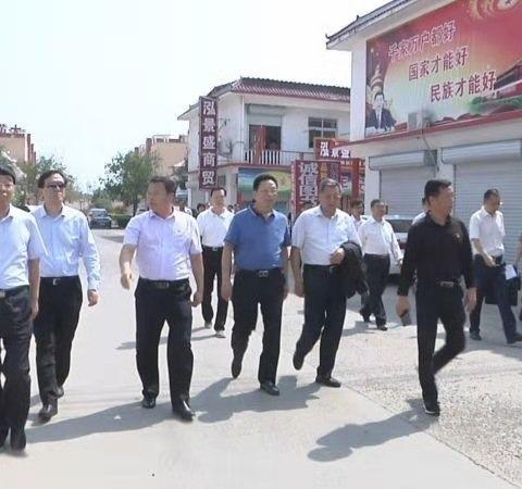 省政府参事室朱全民主任一行调研我县乡村振兴战略工作