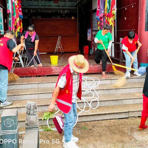 干净有序迎国庆|陶山镇全面开展节前环境整治工作